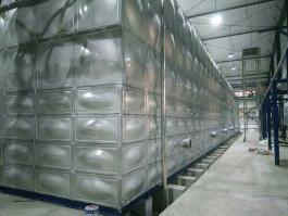 伯恩藍寶石集團1500噸不銹鋼水箱